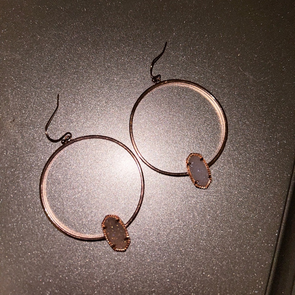 Kendra Scott hoop earrings